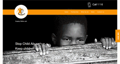 Desktop Screenshot of childlinekenya.co.ke